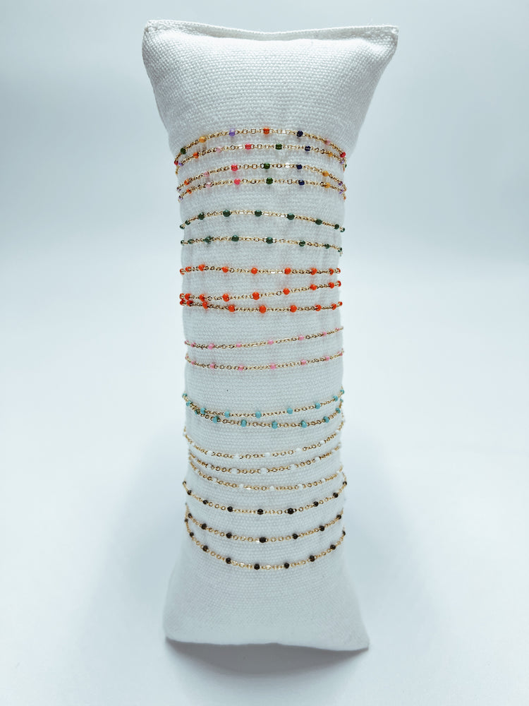PINK TINY DOTS BRACELET