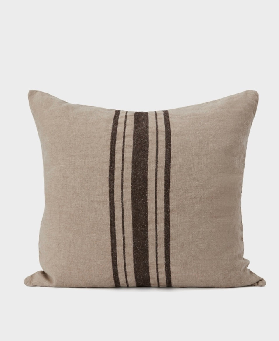 PILLOW CASE Hudson brown Linen 60x60 cm