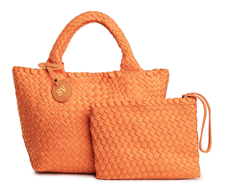 BASIC ORANGE BRAIDED NEOPRENE BAG