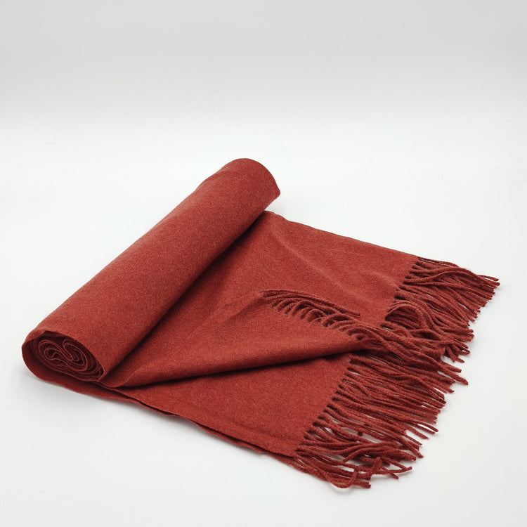 BRICK ORANGE SCARF
