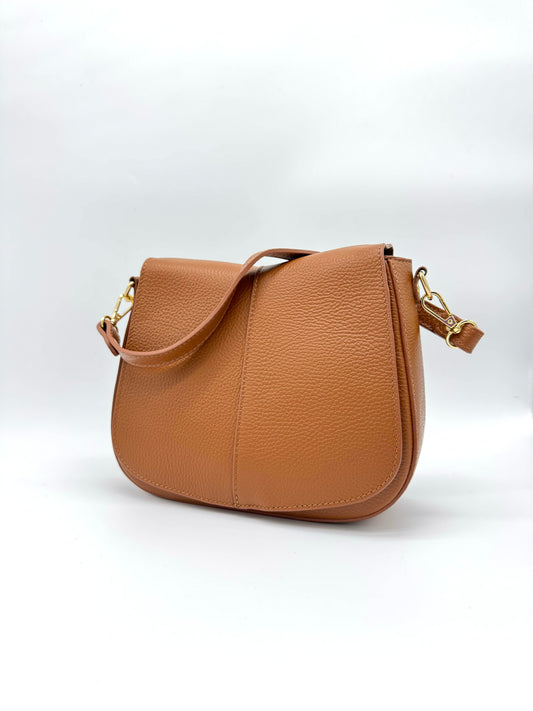 CROSSBODY DOBLE HAUDLE BROWN