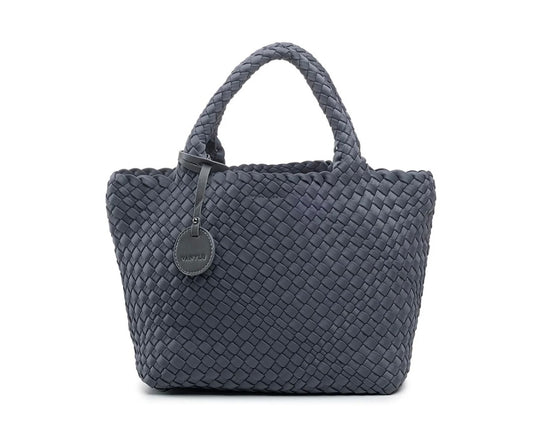 BASIC GREY TOASTED BRAIDED NEOPRENE BAG