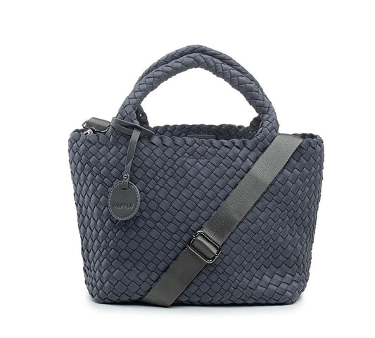 BASIC GREY TOASTED BRAIDED NEOPRENE BAG