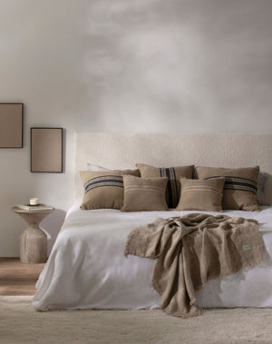 PILLOW CASE Hudson Blue Linen  60x60 cm