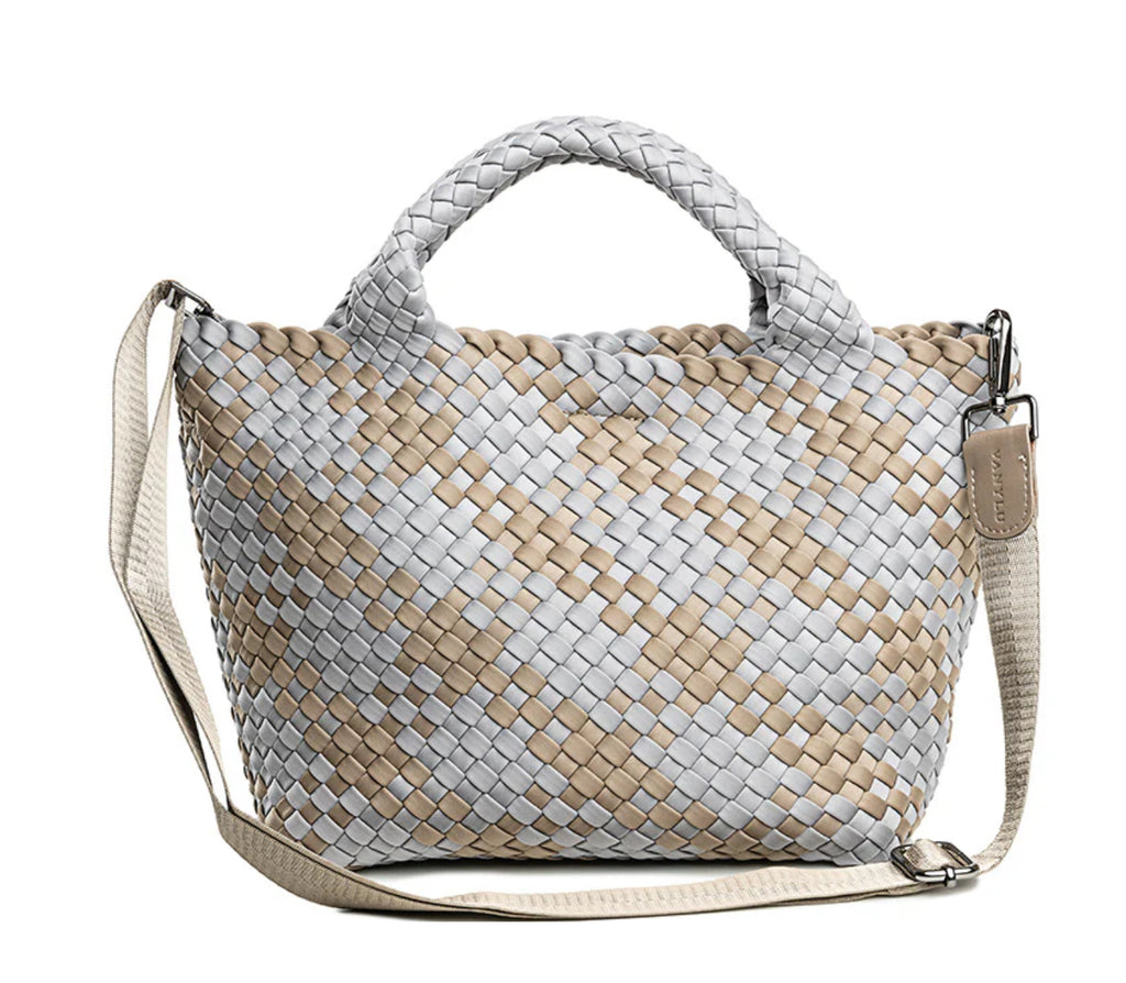 BASIC GOLD-SILVER BRAIDED NEOPRENE BAG