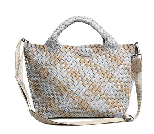 BASIC GOLD-SILVER BRAIDED NEOPRENE BAG
