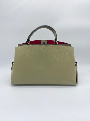 GREEN HANDLE BAG