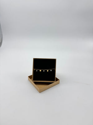 GOLD TINY PEARL BRACELET
