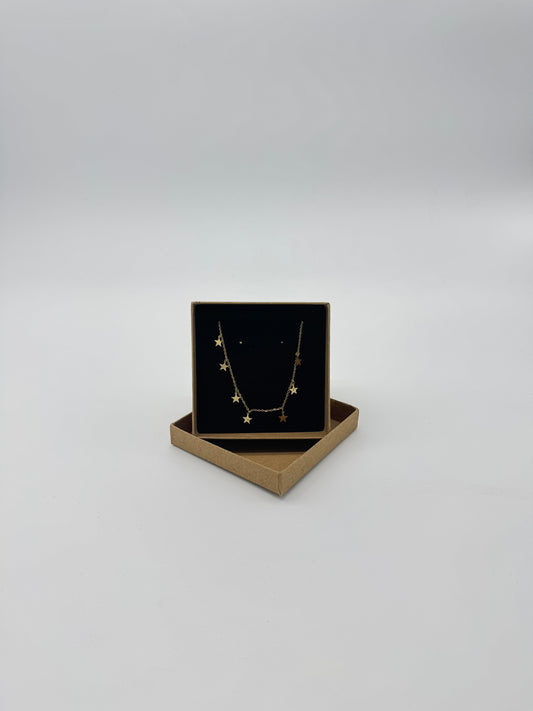 GOLD NECKLACE WITH STARS