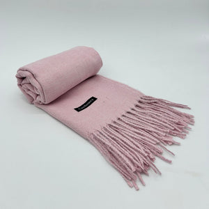 LIGHT PINK CASHMERE SCARF