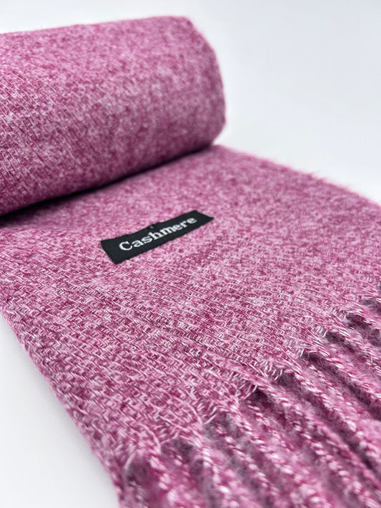 FUCHSIA CASHMERE SCARF