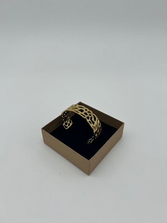 GOLD RIGID BRACELET