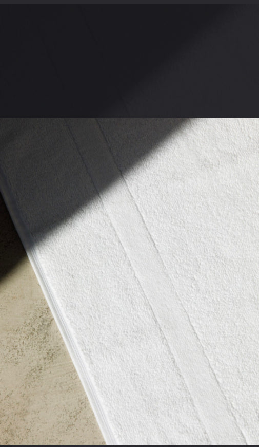 MARE WHITE BATH MAT