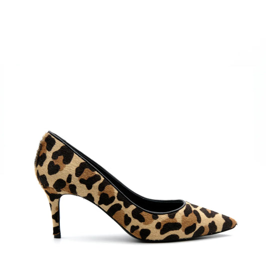 MARIA STILETTOS LEOPARD PRINT LEATHER 6CM HEEL