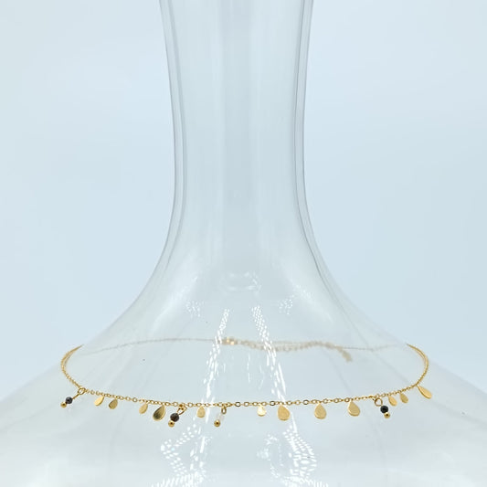 GOLD TEARS NECKLACE