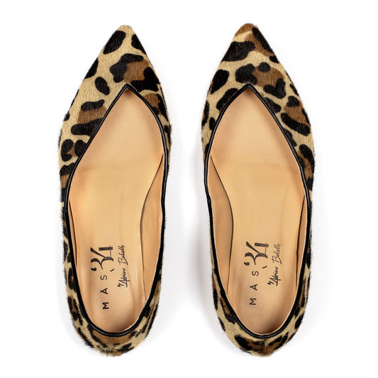 BÁRBARA BALLERINA  LEOPARD FOAL EFFECT LEATHER