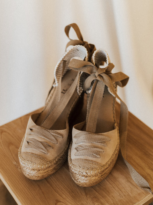 LUISA ESPADRILLE HAZELNUT