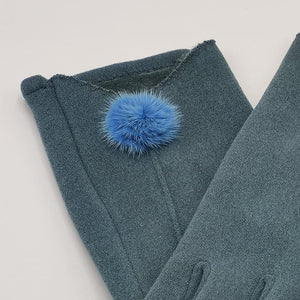 PON PON BLUE GLOVES