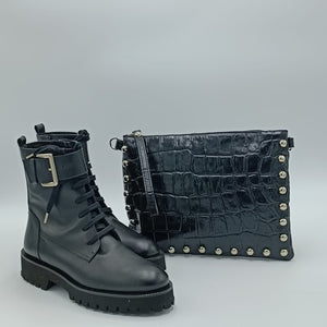 BLACK COCO STUDS