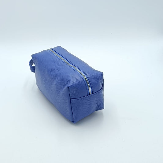 BLUE MAKEUP BAG