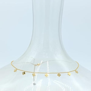 GOLD CROSS NECKLACE