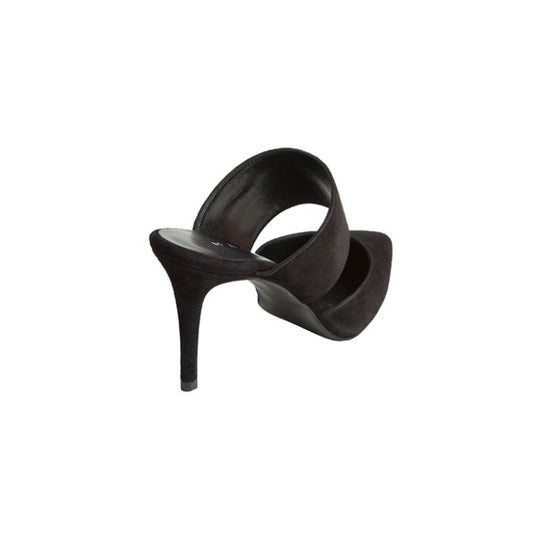 ALBA STILETTOS BLACK SUEDE 8CM HEEL