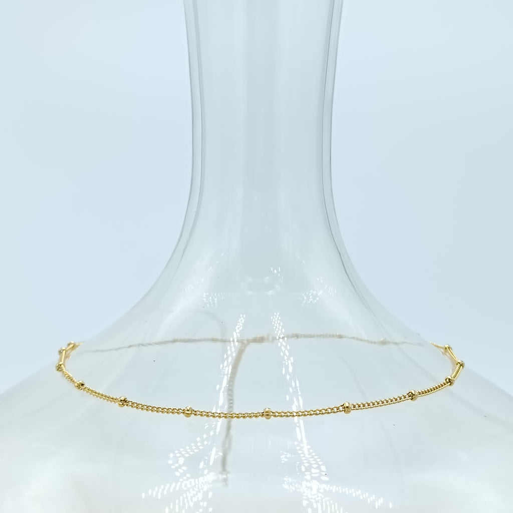 GOLD DOTS NECKLACE